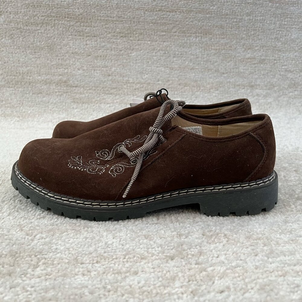 NWT Livergy Embroidered Lace Up Shoes EU 44 / UK 10